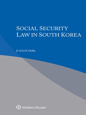 cover image of Social Security Law in South Korea